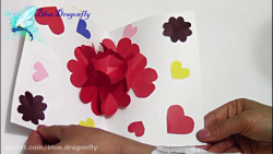 کاردستی با کاغذ آموزش ساخت کار...