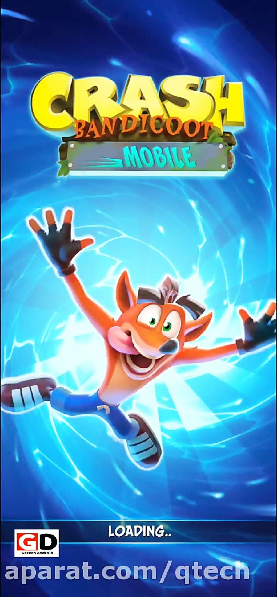 معرفی بازی موبایل Crash Bandicoot