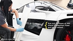 روکش حفاظت رنگ خودروی مک لارن...