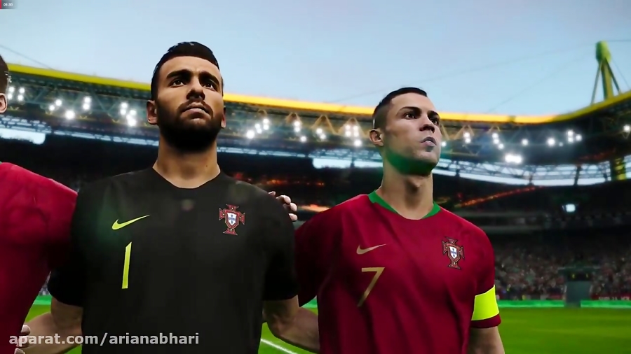 PES 2020 | تیم ملی پرتغال و فرانسه