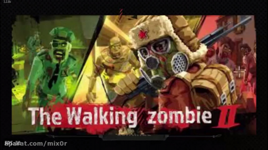 گیم پلی بازی راه رفتن زامبی ها 2 Gameplay The Walking Zombie