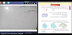 ریاضی هفتم حجم منشور