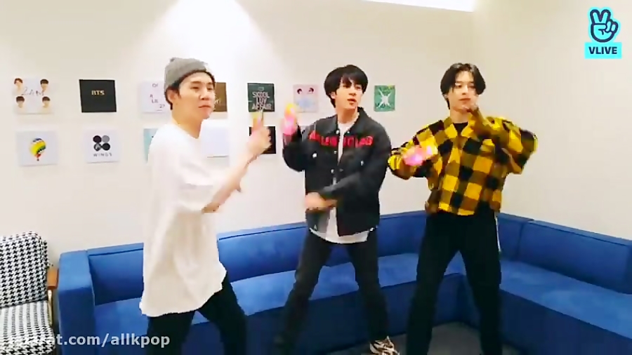 رقص جین شوگا و جیمین با آهنگ اسپانیایی con calma از daddy yankee در ویلایو