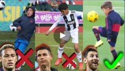 مقایسه  پسر نیمار و پسر رونالد...