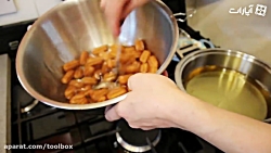 طرز تهیه بامیه قنادی