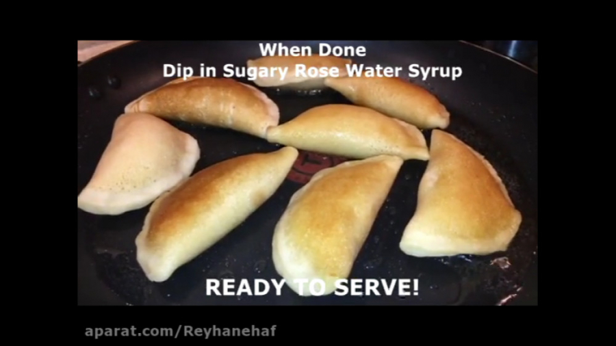 طرز تهیه قطایف، شیرینی عربی مخصوص ماه رمضان قسمت دوم