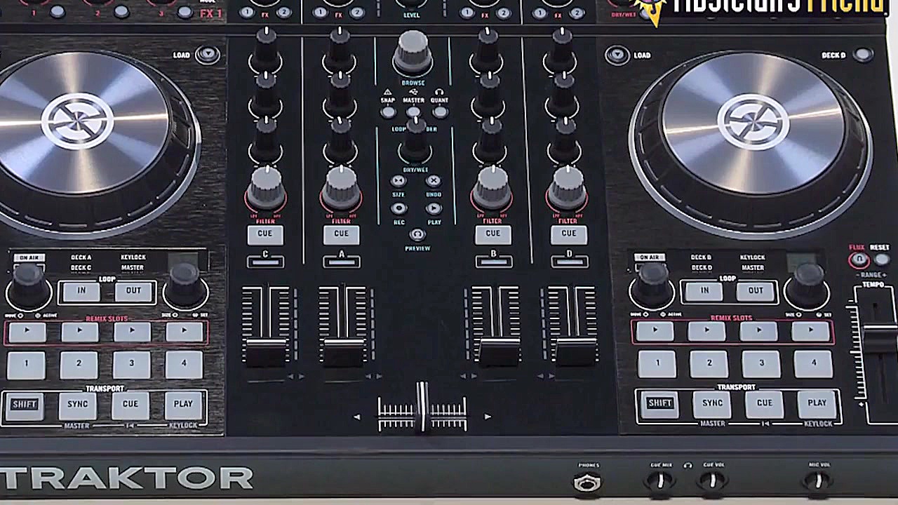 معرفی دستگاه دی جی نیتیو Native Instruments Traktor S4 MK2 | تهران دی جی زمان76ثانیه