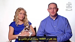 داستام معروف شدن گربه اخمو از...