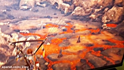 Just cause bateni   اتش فشان