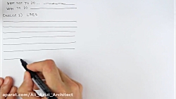 اصول و مبانی پایه پرسپکتیو یک ، دو و سه نقطه ای