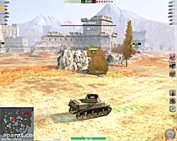 گیم پلی از بازی world of tanks blitz