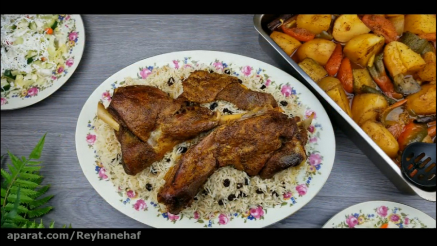 پخت سردست گوسفندی با آشپز یمنی زیر نویس انگلیسی