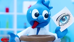 کارتون خمیر بازی  کمک به مینیو...