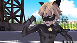 میراکلس لیدی باگ دعوا کردن لید...