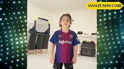 آرات حسینی برای لیونل مسی کری...