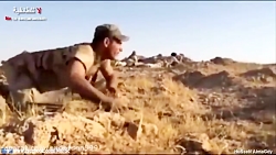 نبرد حشد الشعبی باداعش سال ۹۶....