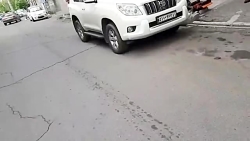 گندم کار . آپشن تویوتا پرادو