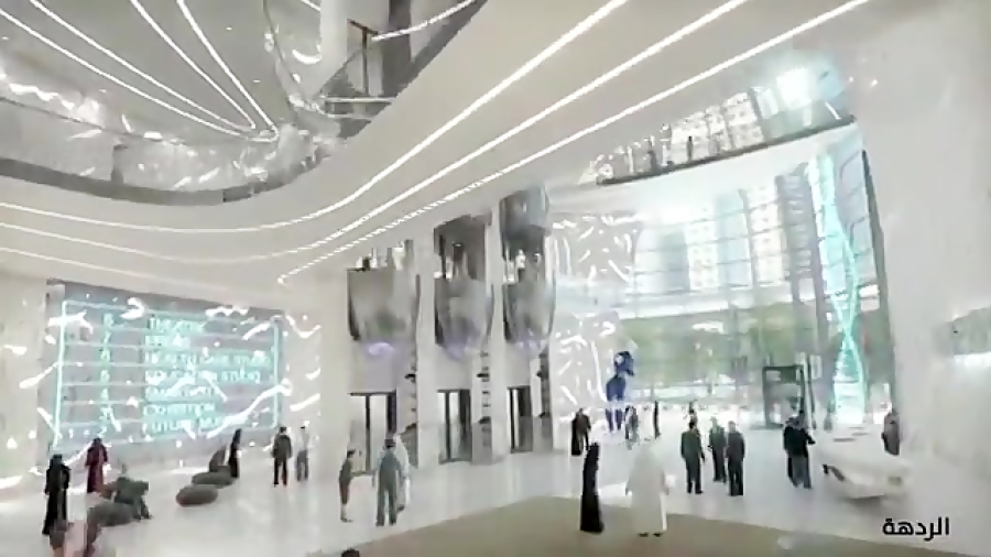 ویدئویی از موزه آینده شهر دوبی