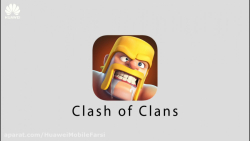 نحوه نصب بازی Clash of Clans  بر روی گوشی  Huawei Y7p