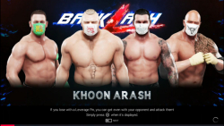WWE2K19 کرونا در کشتی کج براک...