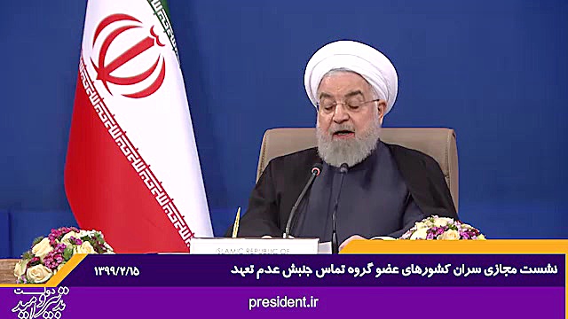 دکتر روحانی در نشست مجازی سران کشورهای عضو گروه تماس جنبش عدم تعهد میکرونیدلینگ