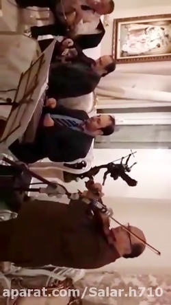 پرویز عرب در کنار اساتید موسیق...