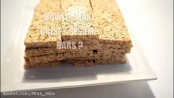 شیرینی های کنجدی عالی برای بچه...