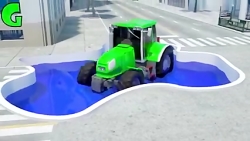 کارتون ماشین ها تعویض تایر مک...