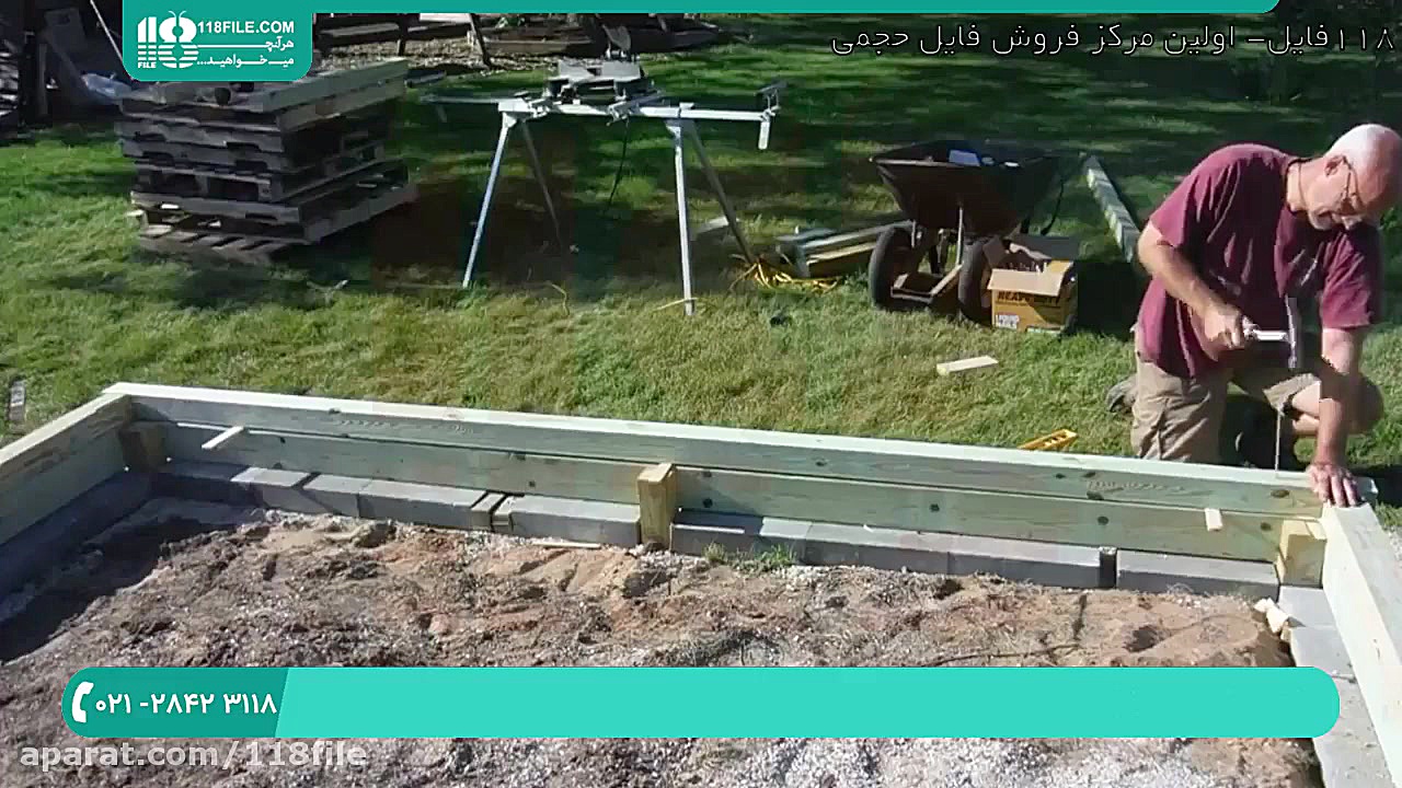 آموزش ساخت گلخانه | کاشت گلخانه ای ( احداث دیوار چوبی گلخانه ) 28423118-021 زمان275ثانیه