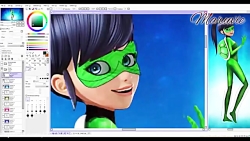 مرینت در همه ی تبدیل های معجزه...