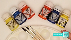 مقایسه رنگ پارچه و رنگ حریر