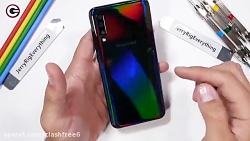 تست مقاومت گلکسی a50