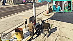 دزدی از مغازه در بازی GTA V .....