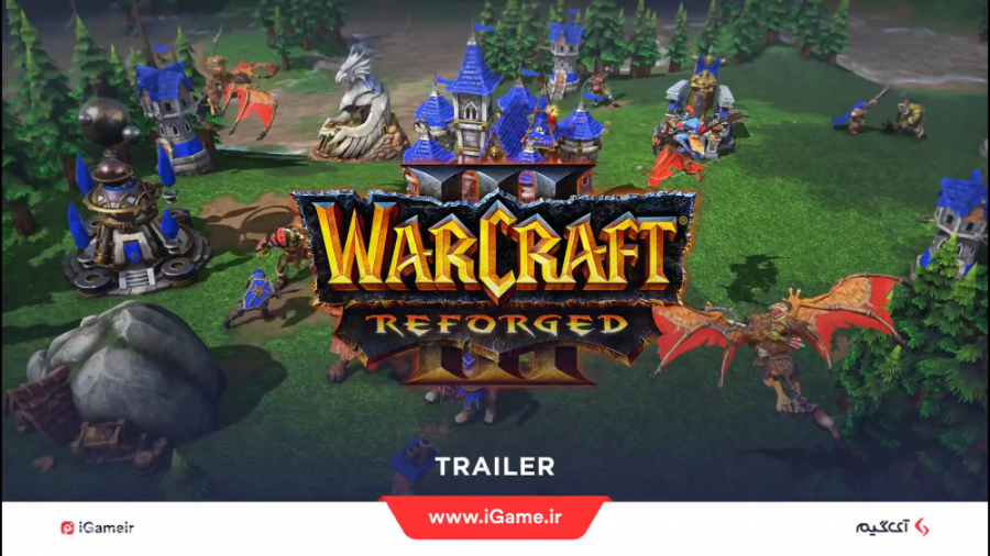 تریلر بازی Warcraft III Reforged