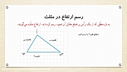 مساحت متوازی الاضلاع و مثلث