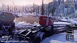 نقد بازی SnowRunner--راننده کامیون حرفه ای