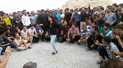 شاهنامه خوانی یسنا آذری در پاس...