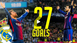 همه گل های لیونل مسی در الکلاس...