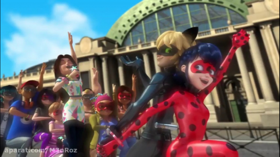 انیمیشن دختر کفشدوزکی و پسر گر...