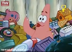 کارتون باب اسفنجی شلوار مکعبی