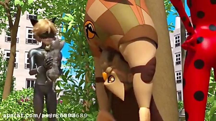 دختر کفشدوزکی و گربه سیاه این قسمت جغد سیاه