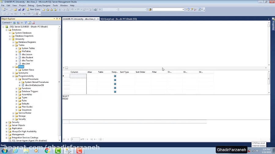 آموزش کاربردی SQL SERVER-7