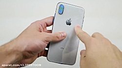 تست مقاومت  آیفون ایکس