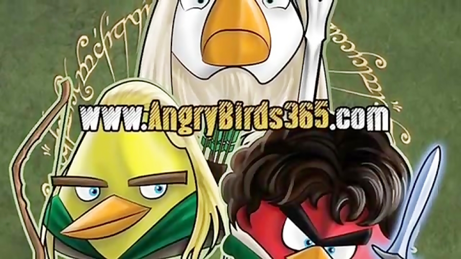 angry birds lord of the rings