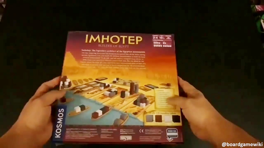 جعبه گشایی بازی Imhotep