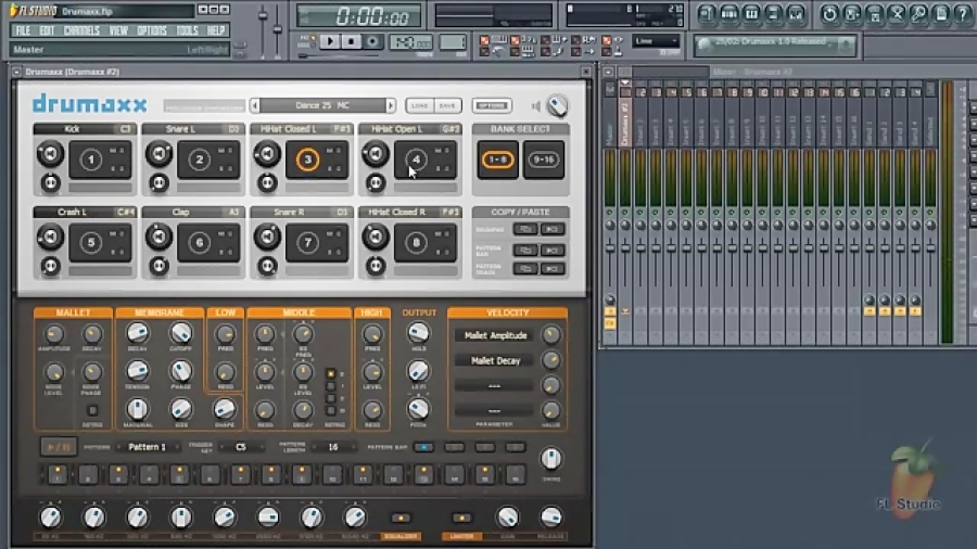 آموزش Drumaxx اف ال استودیو (درامز اف ال استودیو)