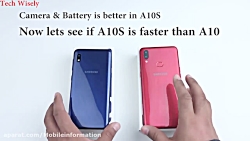مقایسه گوشی سامسونگ A10 و A10s