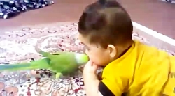 کلیپ خنده دار بوس کردن......