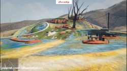 مکان های راز آلود در دنیای واقعی که در GTA V ساخته شده اند ویدیو از dusty