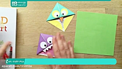 آموزش اوریگامی | ساخت اوریگامی | اوریگامی سه بعدی ( اوریگامی حیوانات )